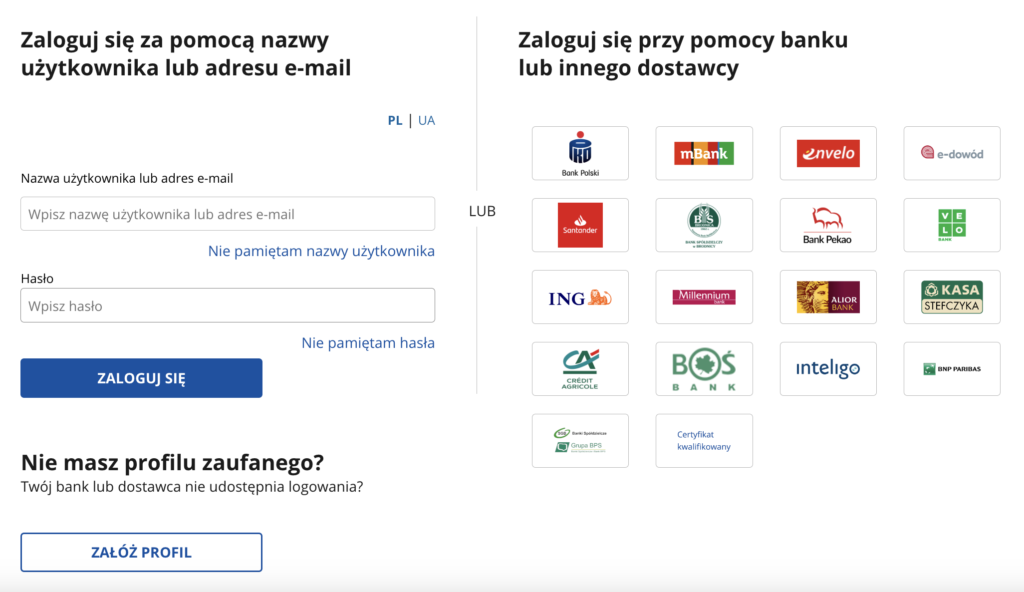 Jak podpisać dokument profilem zaufanym
