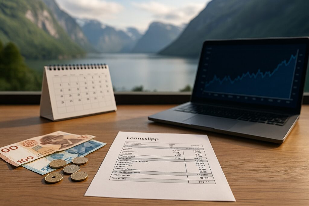 Kalkulator netto brutto Norwegia